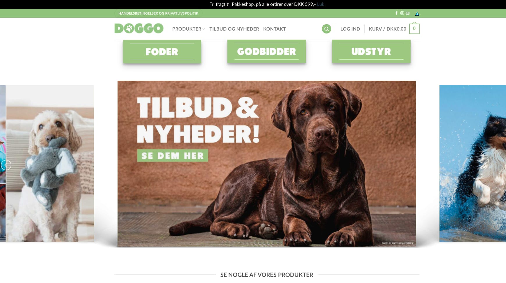 Doggo.dk i vækst med salg af hunde udstyr og foder - Saxis