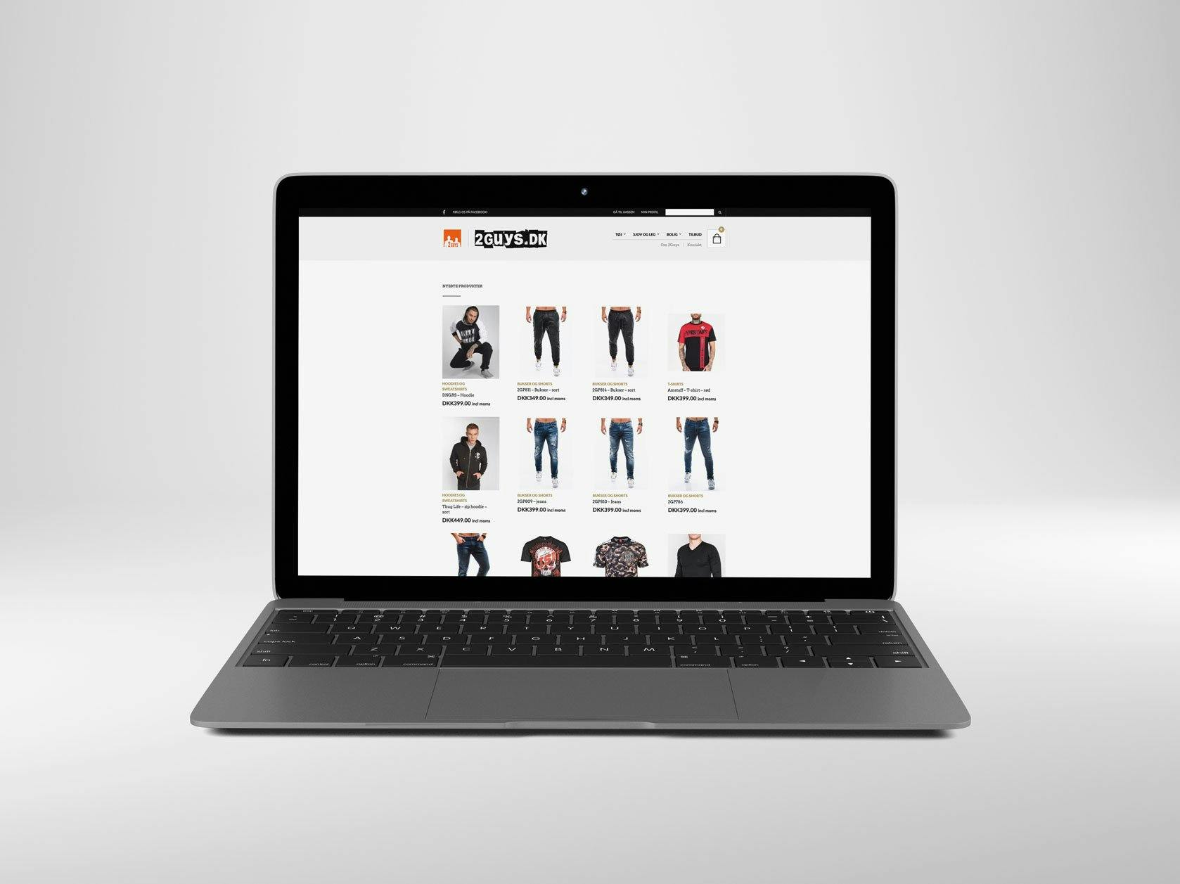 Webshop til salg med tøj unge indenfor Streetwear - Saxis Virksomhedsbørs