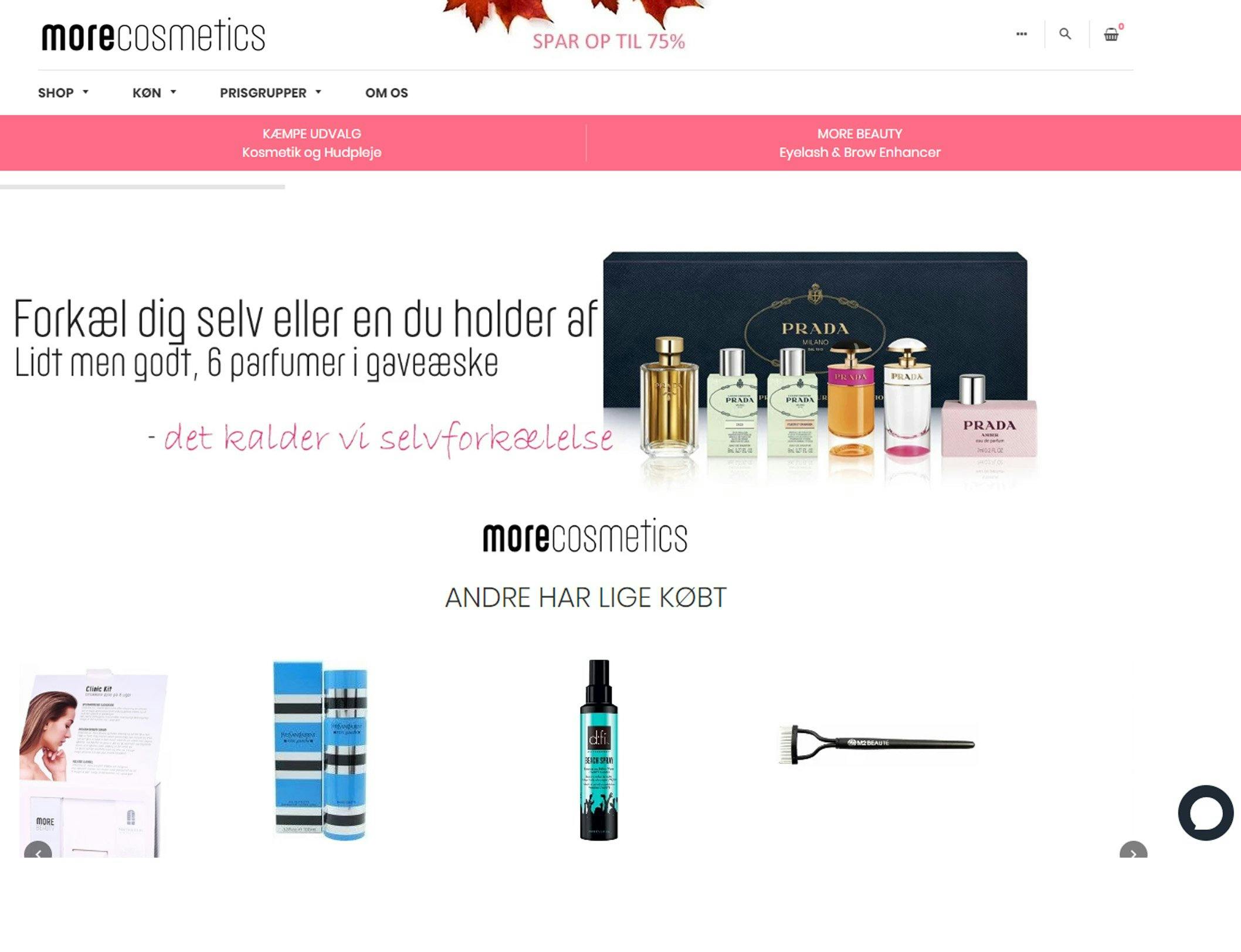 Professionel Webshop Parfume, Makeup og hudpleje med dropshipping
