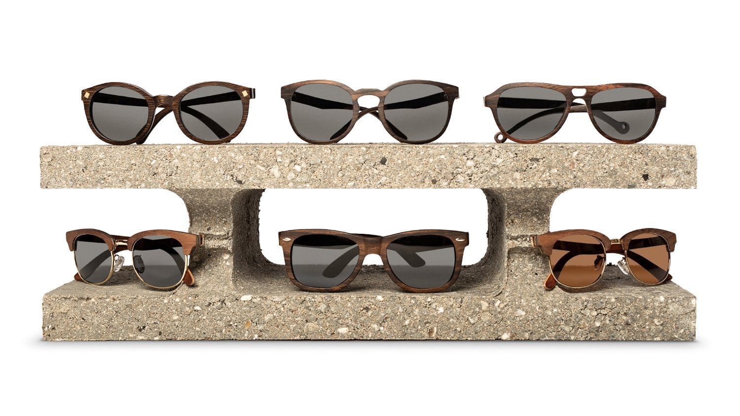 levering miste dig selv Bemærk Nystartet Webshop med design solbriller i træ