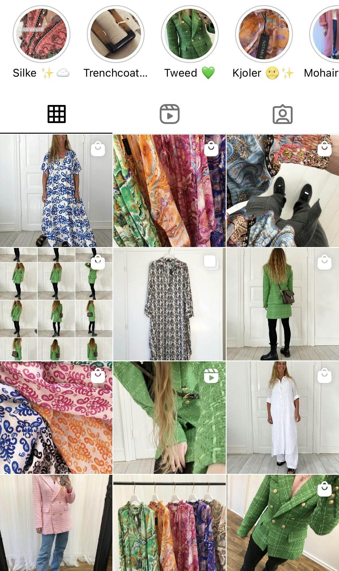 Notable.dk - veletableret tøj webshop til kvinder - Omsætning 2021: 719.728 kr. - 14,5 Instagram følgere