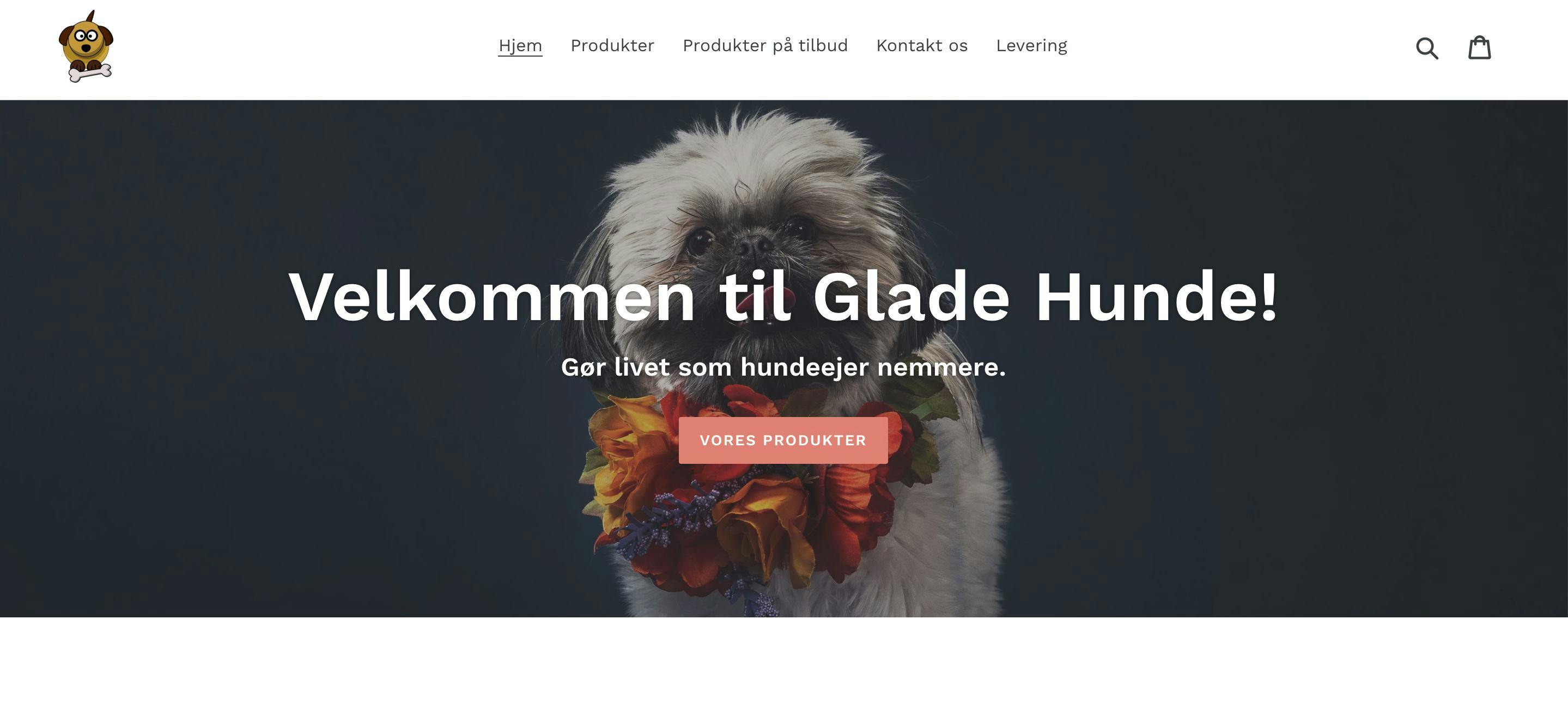 Køb køreklar webshop med salg af hundeudstyr med - Saxis