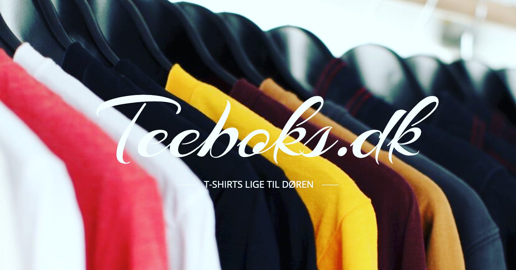 TEEBOKS.DK - Webshop med salg t-shirts og dansk leverandør