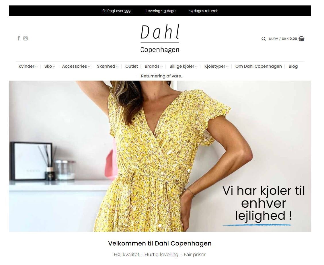 Gæsterne læber lørdag dahlcopenhagen.dk modewebshop for kvinder sælges - Leverandør kontakter  medfølger.