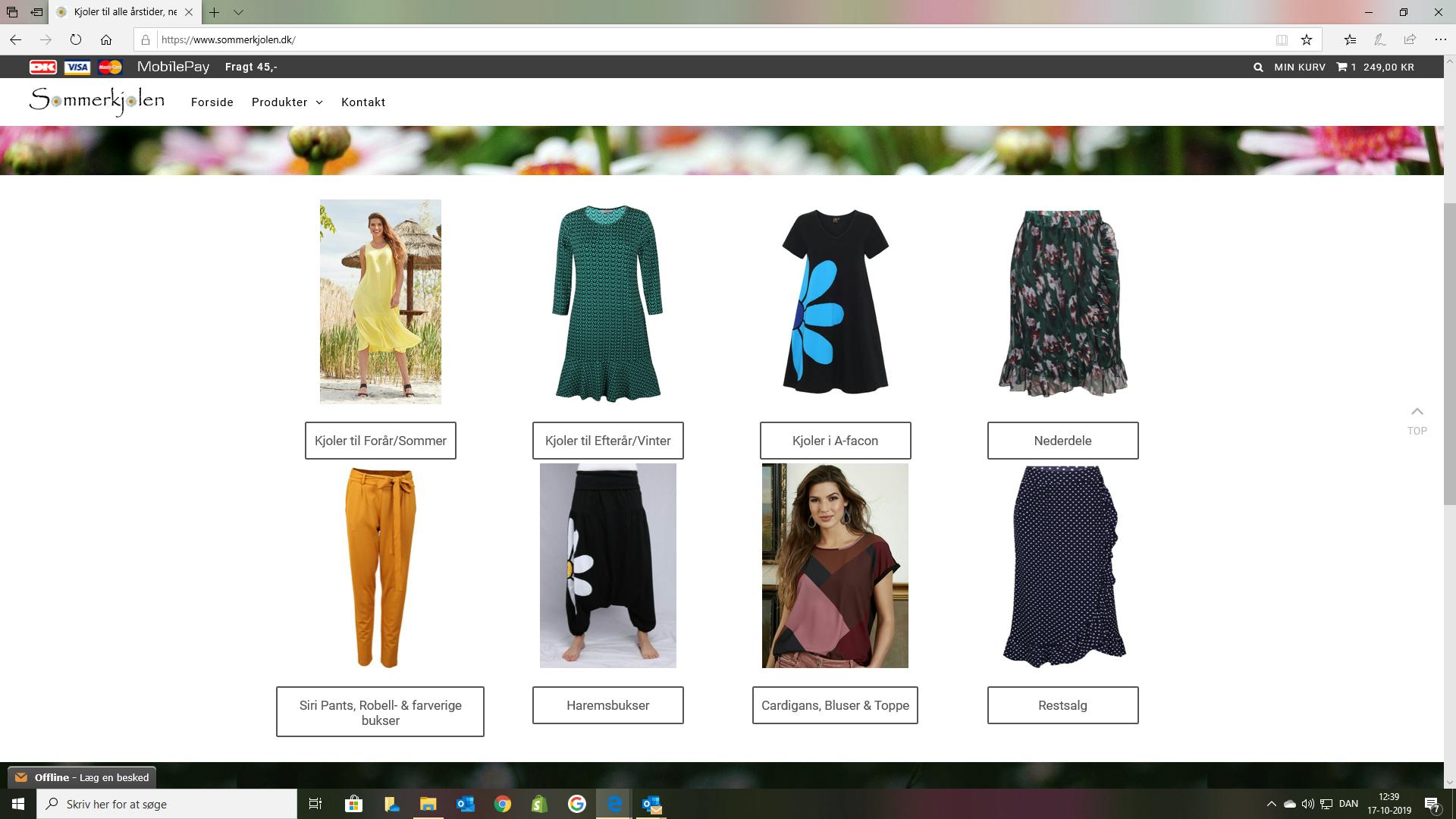 webshop dametøj og kendte mærker sælges - Saxis