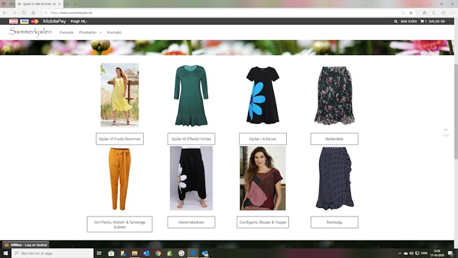Torrent sne hvid acceptabel Skøn webshop med dametøj og kendte mærker sælges - Saxis Virksomhedsbørs